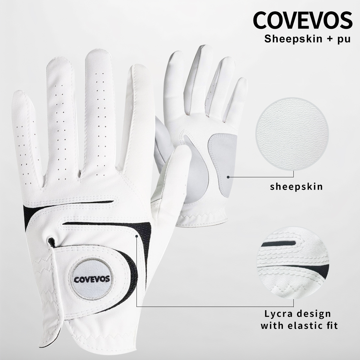 Guanto da golf 1 pezzo in PU + - Golf Glove Cadet recensione e prezzo