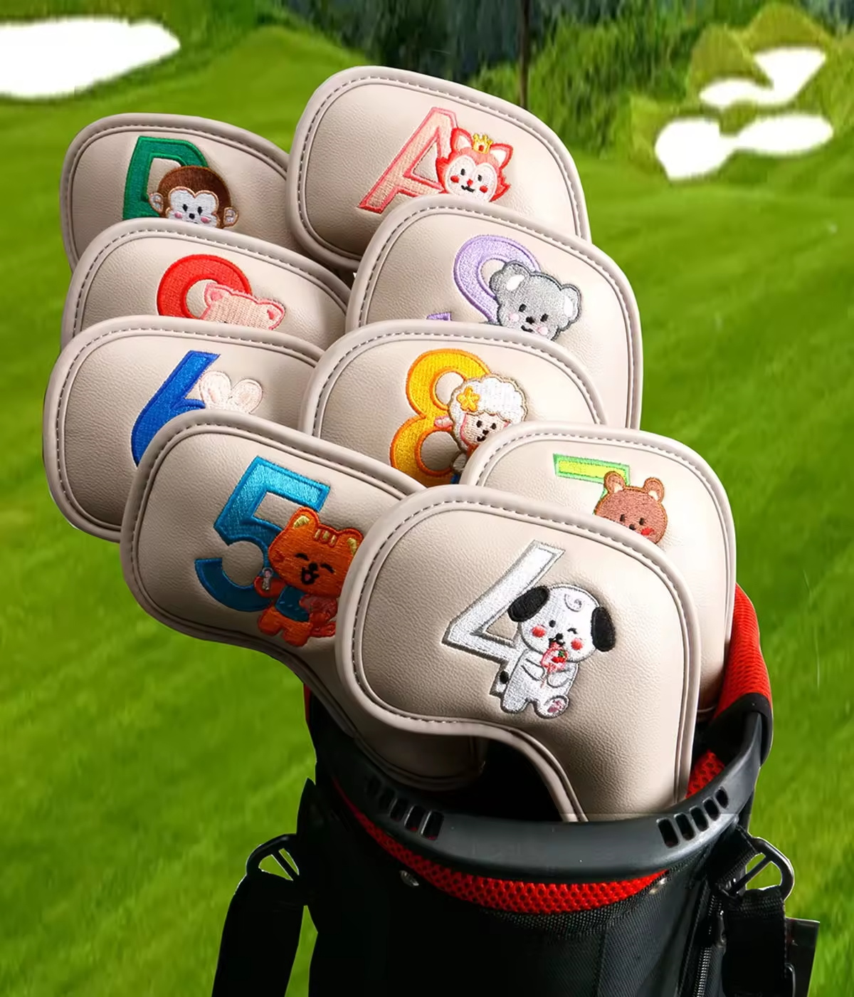 Set di 9 Copritesta per Ferri  - Golf Equipment Rack recensione e prezzo
